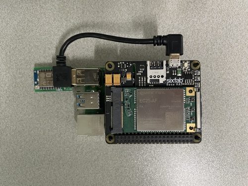 A sensor with LTE modem + POE