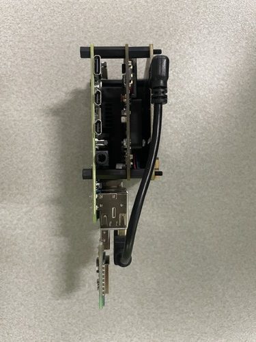 A sensor with LTE modem + POE side view