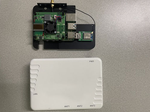 An indoor sensor + POE